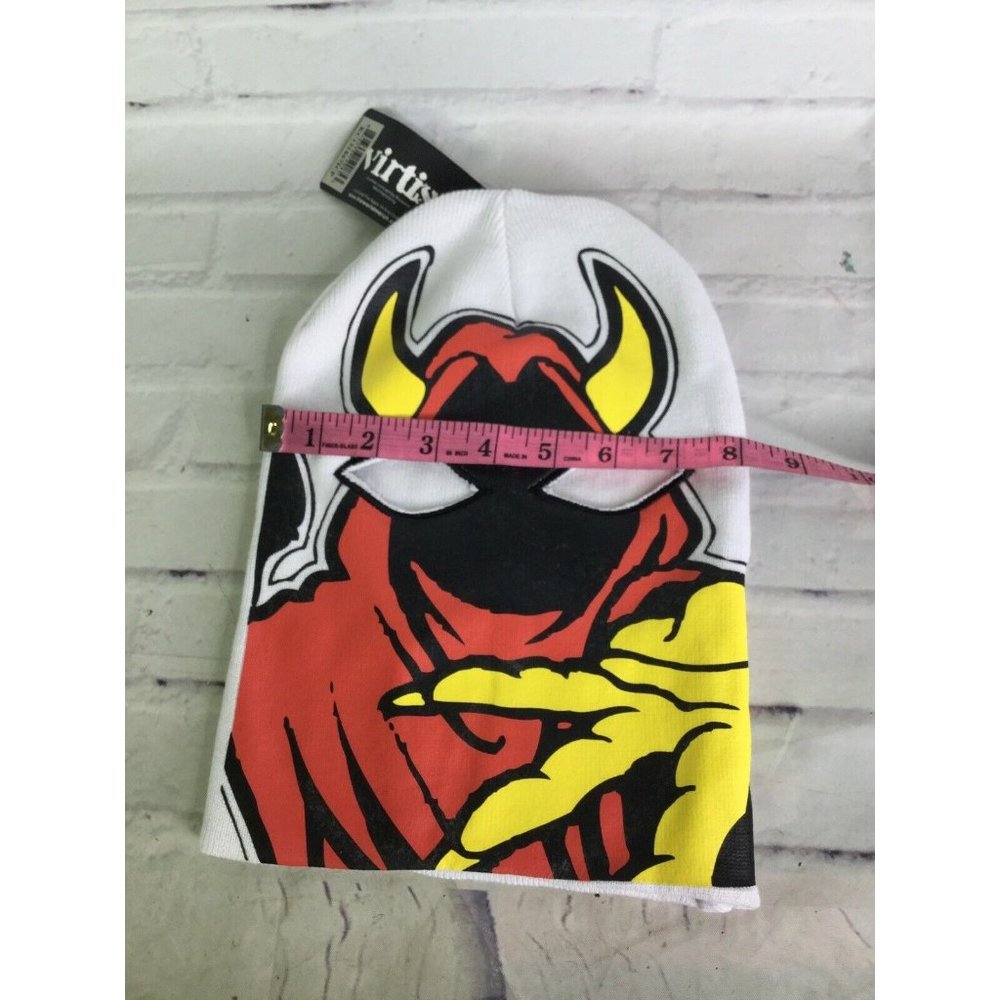 Virtis ICP Insane Clown Posse The Wraith Knit Face Beanie Ski Mask Hat Cap Adult - Picture 4 of 5